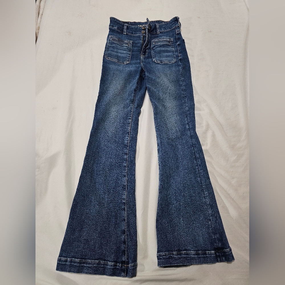 American Eagle Womens Flared Jeans